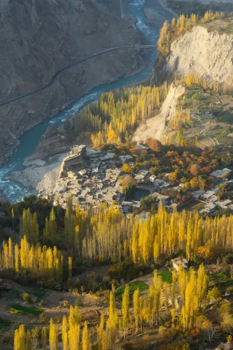 Framed Print : Altit fort, Hunza Valley, Pakistan