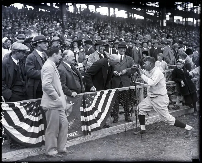 Framed Print : Altrack And Pinchot At World Series Framed Print : Altrack And Pinchot At World Series
