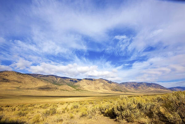 The Alvord Desert in eastern Oregon, USA