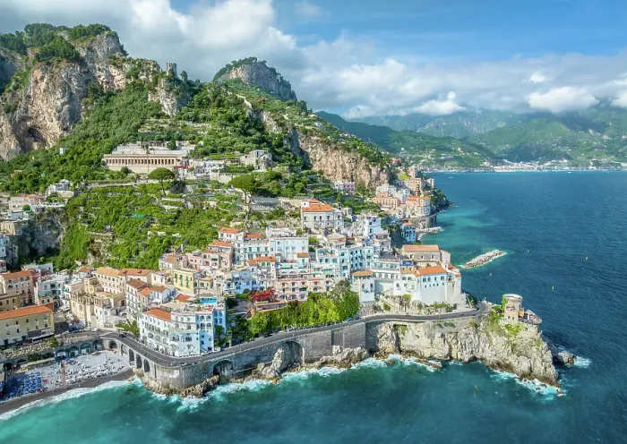 Framed Print : Amalfi, Amalfi Coast, Salerno, Campania, Italy Framed Print : Amalfi, Amalfi Coast, Salerno, Campania, Italy