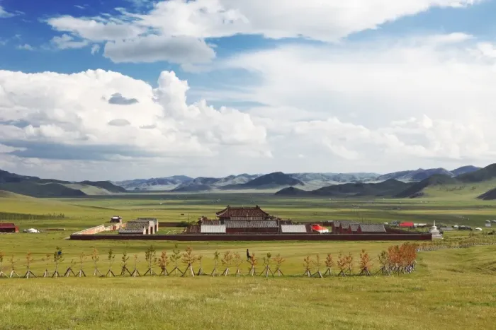 Framed Print : Amarbayasgalant Monastery in green grass landscape, Selenge Aimag, Mongolia Framed Print : Amarbayasgalant Monastery in green grass landscape, Selenge Aimag, Mongolia