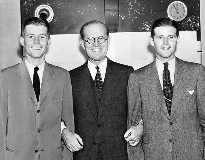 Framed Print : Ambassador Kennedy and Sons Framed Print : Ambassador Kennedy and Sons
