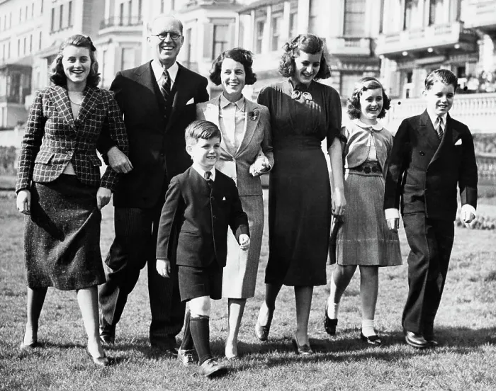 Framed Print : Ambassador Kennedy's Family in London Framed Print : Ambassador Kennedy's Family in London