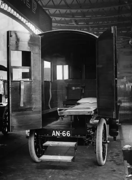 Framed Print : Ambulance Interior Framed Print : Ambulance Interior