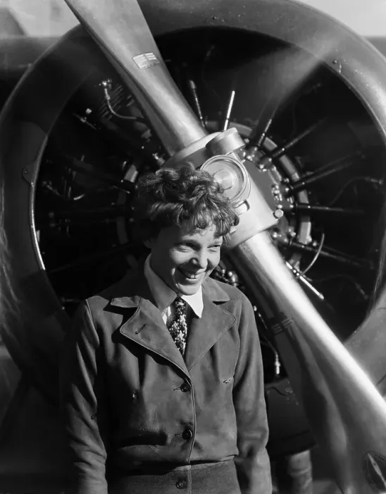 Framed Print : Ameilia Earhart Framed Print : Ameilia Earhart