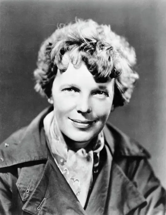 Framed Print : Amelia Earhart Framed Print : Amelia Earhart