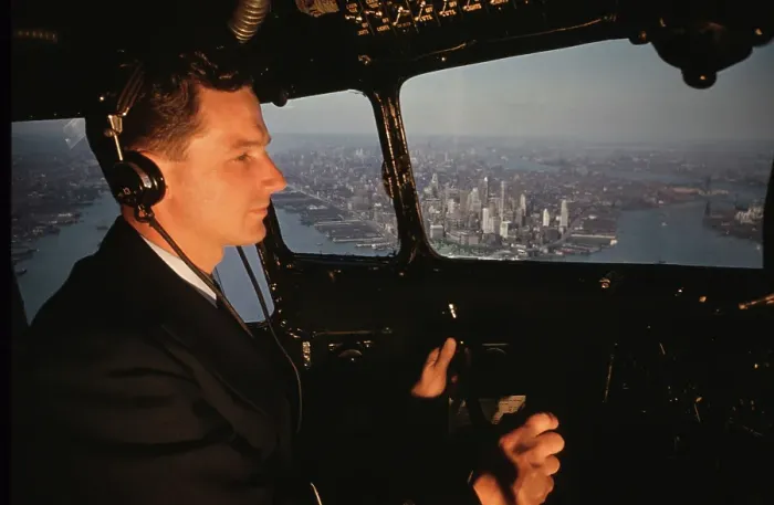 Framed Print : American Airlines 1950