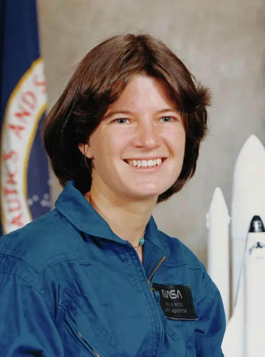Framed Print : American Astronaut Sally Ride