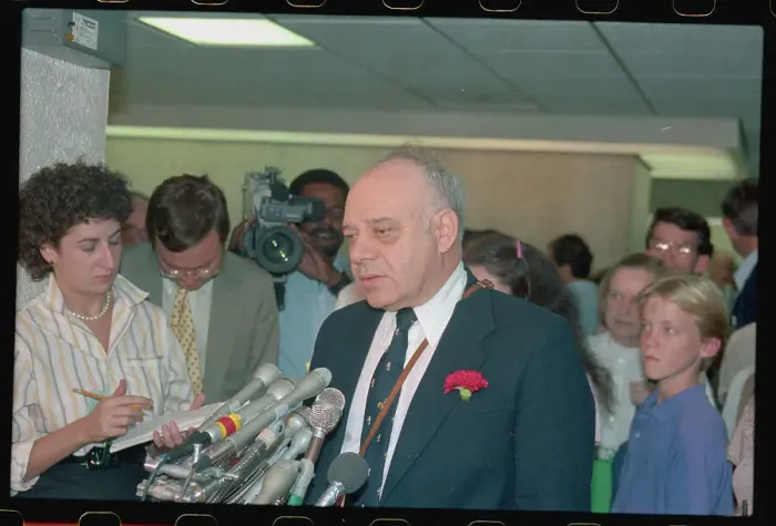 Framed Print : American Chemist Jerome Karle Speaking at Podium Framed Print : American Chemist Jerome Karle Speaking at Podium