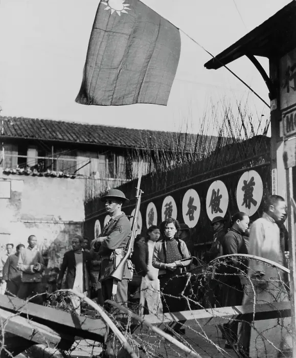 Framed Print : American Forces On Guard Duty in Shanghai Framed Print : American Forces On Guard Duty in Shanghai
