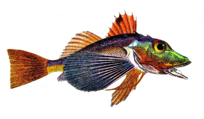 Framed Print : American gurnard (Prionotus tribulus) Framed Print : American gurnard (Prionotus tribulus)