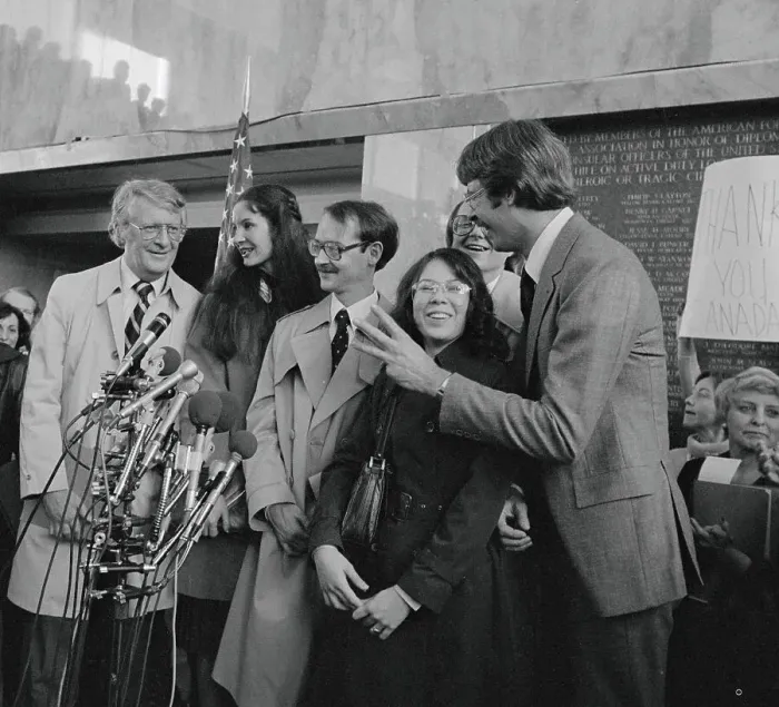 Framed Print : American Hostages Receiving Welcome Home Framed Print : American Hostages Receiving Welcome Home
