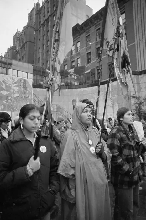 Framed Print : American Indians Protest Across Un Framed Print : American Indians Protest Across Un