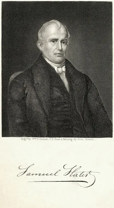 Framed Print : American Industrialist Samuel Slater Framed Print : American Industrialist Samuel Slater