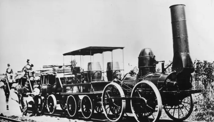Framed Print : American Locomotive