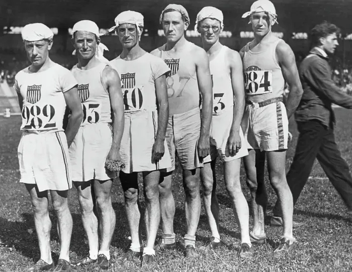 Framed Print : American Marathon Athletes At The Paris Olympics Framed Print : American Marathon Athletes At The Paris Olympics