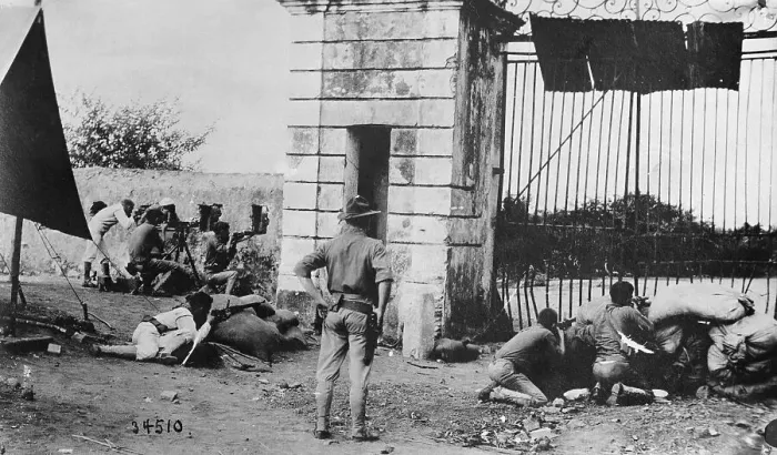 Framed Print : American Marines In Haiti In 1915 Framed Print : American Marines In Haiti In 1915
