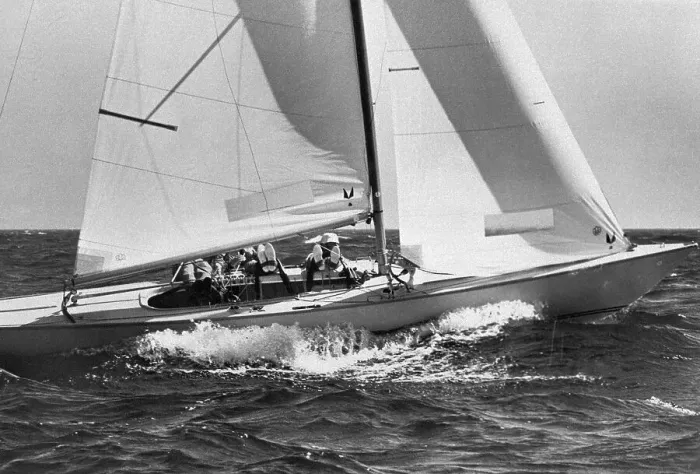 Framed Print : American Olympic Yachting Crew Framed Print : American Olympic Yachting Crew