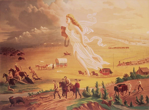 American Progress. Painting entitled American Progress
