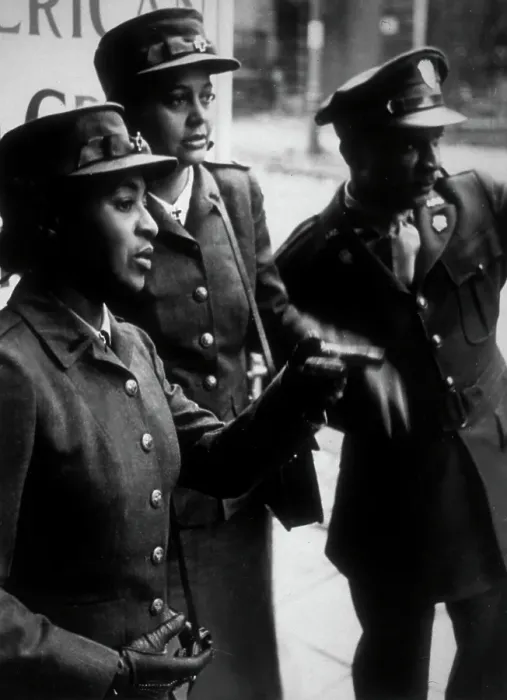 Framed Print : American Red Cross Servicewomen In Bristol Framed Print : American Red Cross Servicewomen In Bristol