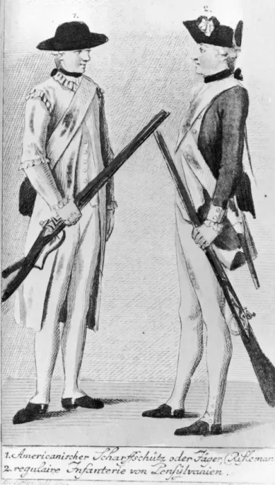 Framed Print : The American Rifle Men Framed Print : The American Rifle Men