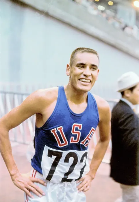 Framed Print : American Runner Billy Mills at 1964 Summer Olympic Games Framed Print : American Runner Billy Mills at 1964 Summer Olympic Games