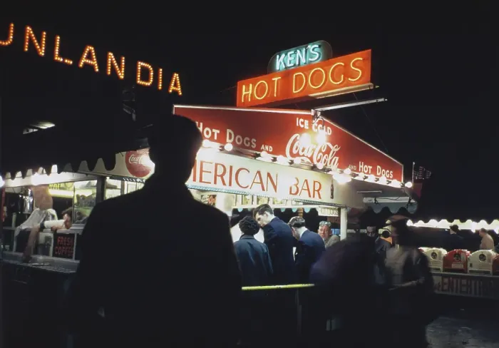Framed Print : American Snack Bar Framed Print : American Snack Bar