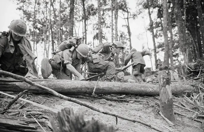 Framed Print : American Soldiers on Hamburger Hill Framed Print : American Soldiers on Hamburger Hill
