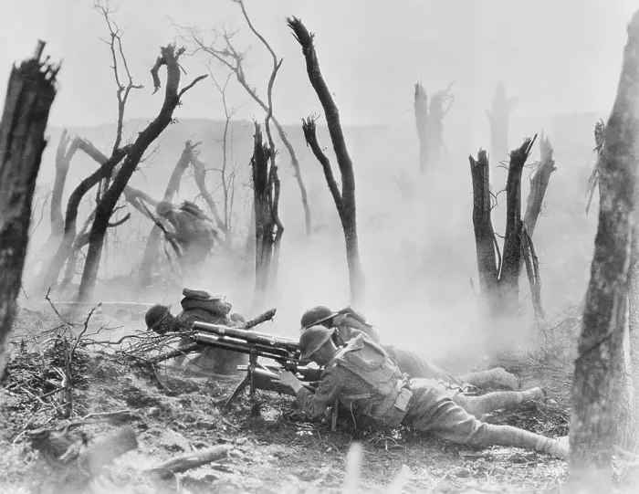 Framed Print : American Soldiers on the Western Front Framed Print : American Soldiers on the Western Front