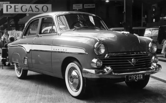 Framed Print : American Vauxhall Cresta at the Paris Motor Show