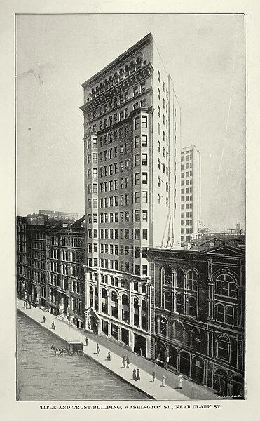 American Victorian architecture, Title and Trust building chicago, 19th Century