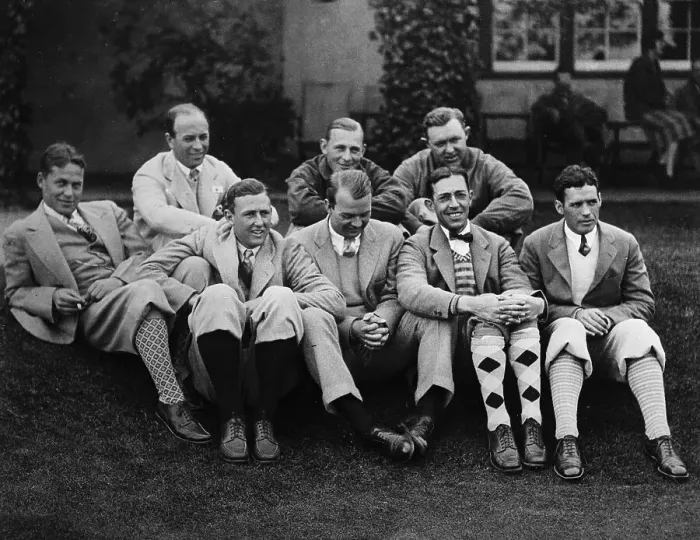 Framed Print : American Walker Cup Team at British Amateur Golf Championship Framed Print : American Walker Cup Team at British Amateur Golf Championship