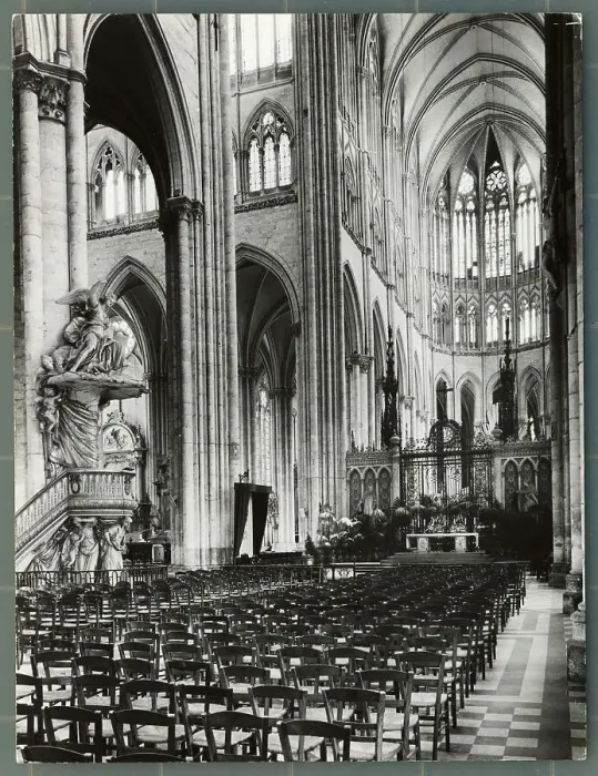 Framed Print : Amiens Cathedral Framed Print : Amiens Cathedral