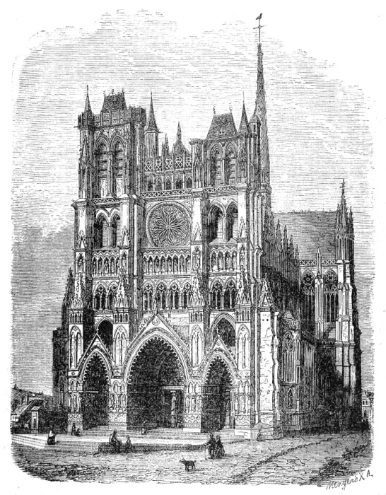 Framed Print : Amiens Cathedral, France