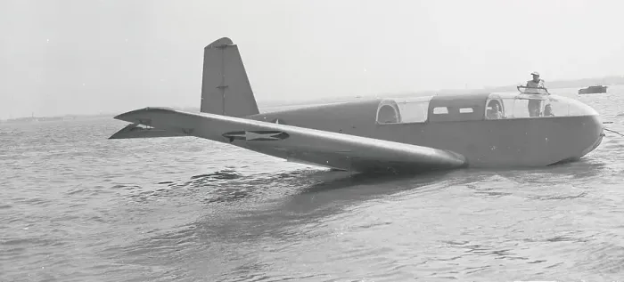 Framed Print : Amphibious Navy Glider Framed Print : Amphibious Navy Glider