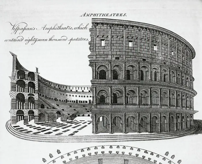 Framed Print : Amphitheatre For 80, 000 Spectators Framed Print : Amphitheatre For 80, 000 Spectators