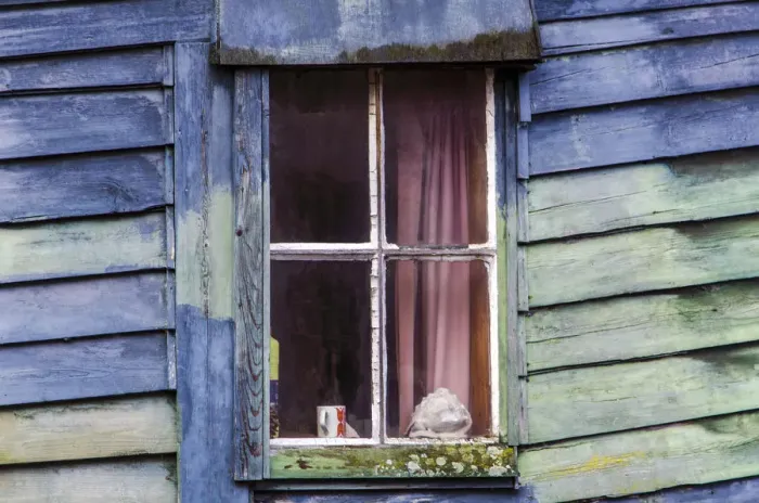 Framed Print : An Amsterdam Houseboat Window