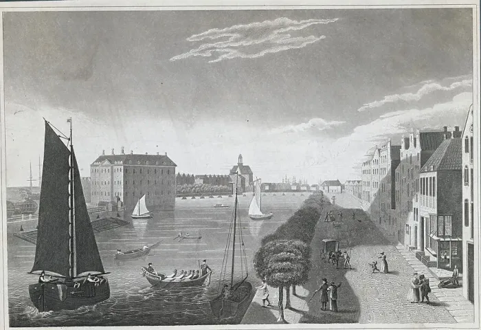 Framed Print : Amsterdam Towards the Zuyder Zee Framed Print : Amsterdam Towards the Zuyder Zee