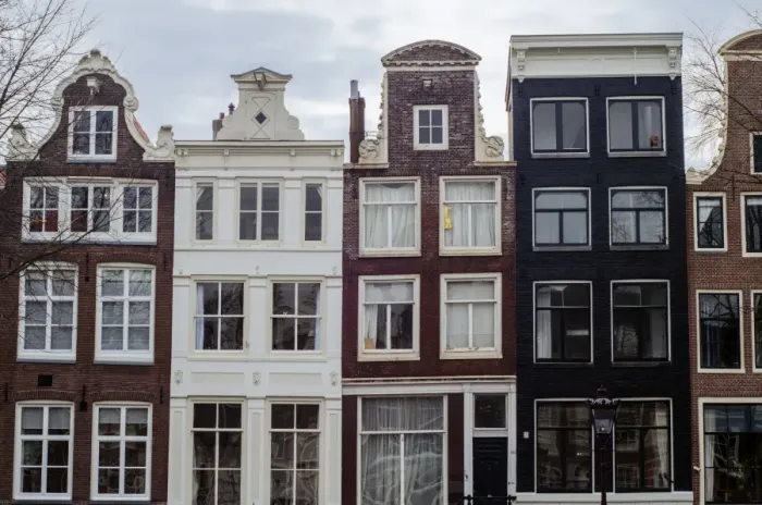 Framed Print : Amsterdams Gabled Architecture Framed Print : Amsterdams Gabled Architecture