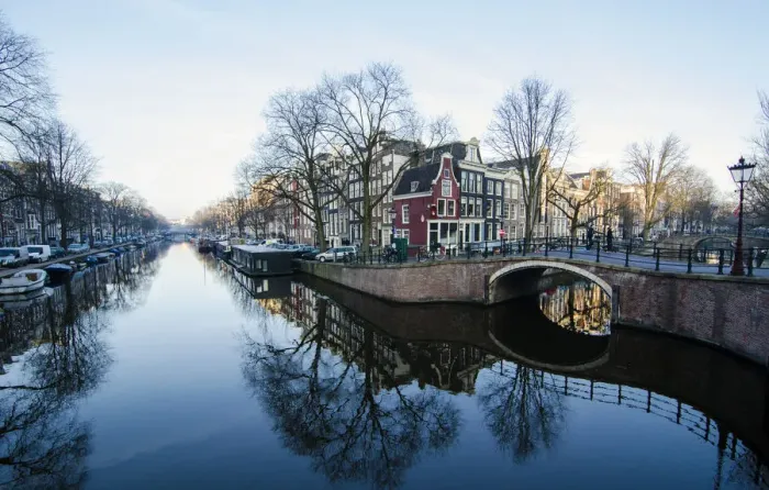 Framed Print : Amsterdams Prinsengracht Canal Framed Print : Amsterdams Prinsengracht Canal