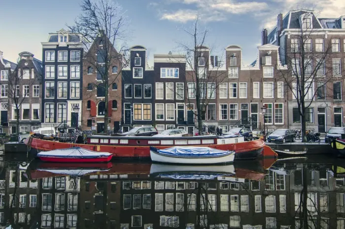 Framed Print : Amsterdams UNESCO Canal