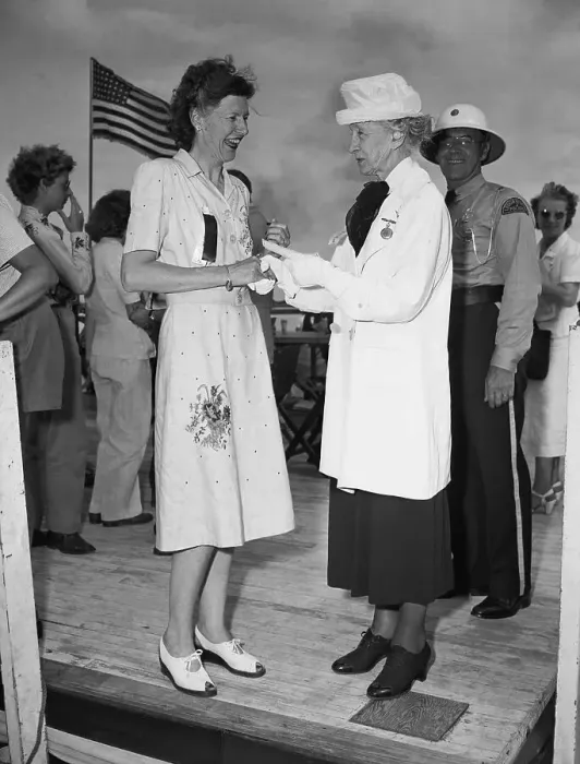 Framed Print : Amy Otis Earhart Presenting Award Framed Print : Amy Otis Earhart Presenting Award