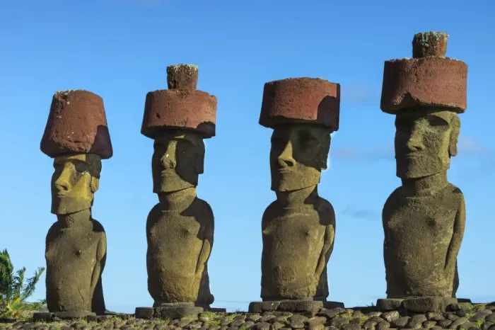 Framed Print : Anakena - Easter Island Framed Print : Anakena - Easter Island