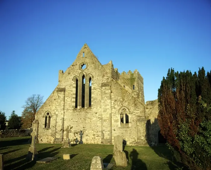Framed Print : Ancient Abbey, Gowran, St. Marys Collegiate Church, 1260, Ireland Framed Print : Ancient Abbey, Gowran, St. Marys Collegiate Church, 1260, Ireland
