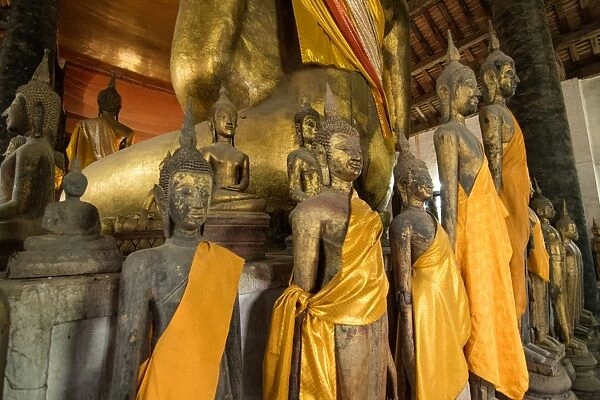 Ancient Buddhist Temple Wat Maak Mong, Luang prabang, laos