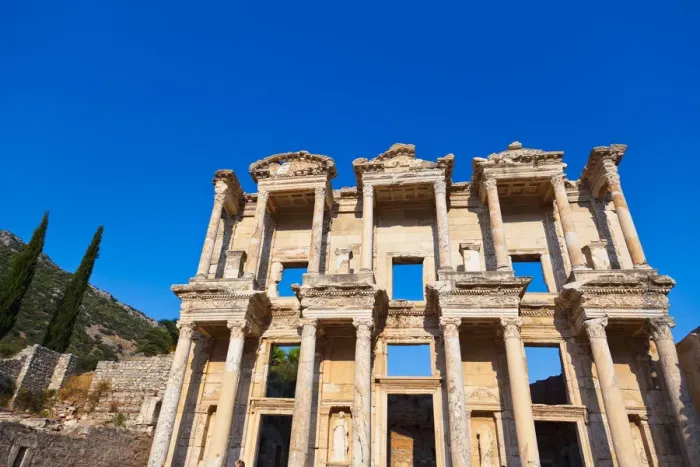 Framed Print : Ancient Celsius Library in Ephesus Turkey Framed Print : Ancient Celsius Library in Ephesus Turkey