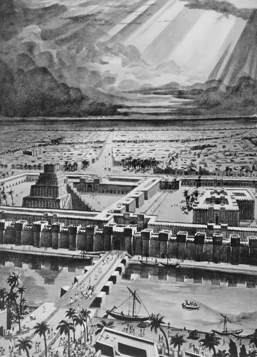 Framed Print : Ancient City of Babylon Framed Print : Ancient City of Babylon