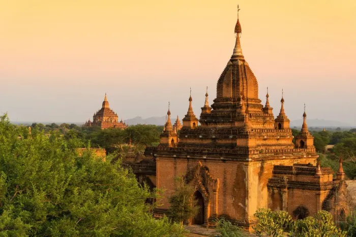 Framed Print : The Ancient City of Bagan Framed Print : The Ancient City of Bagan