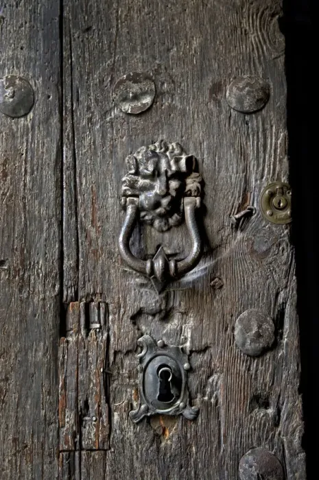 Framed Print : Ancient Door, Toledo, Spain