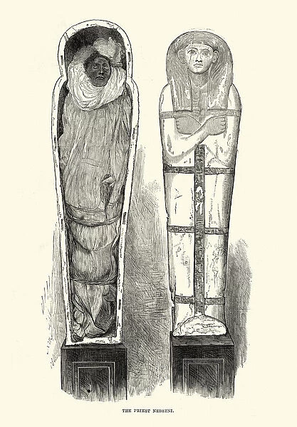 Ancient Egyptian Artefacts - Mummy of the Priest Nebseni